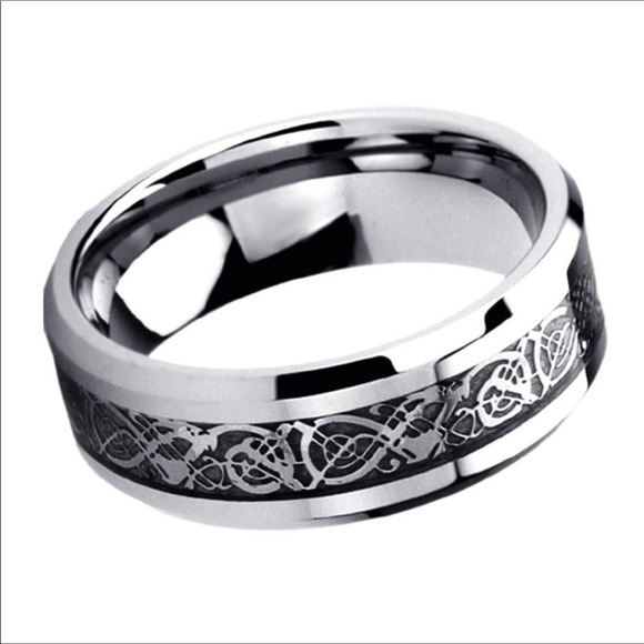 Boutique Jewelry - Laser Cut Titanium Ring
